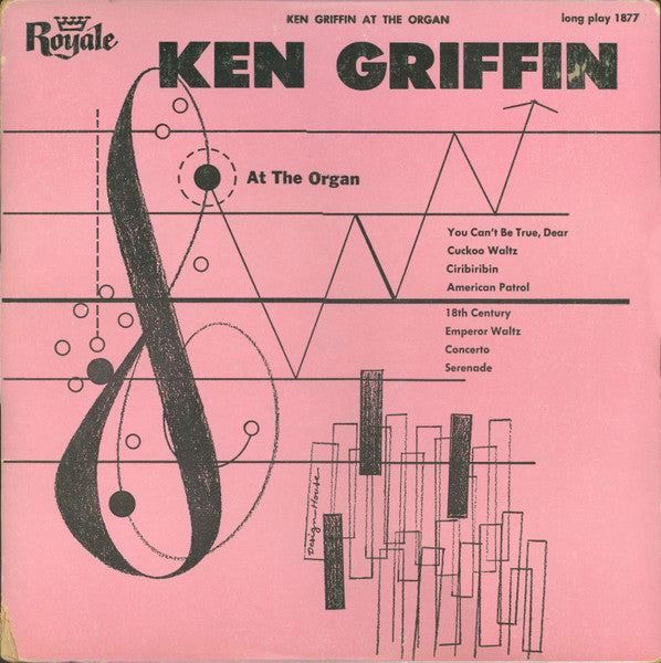 Ken Griffin (2) : Ken Griffin At The Organ (10", Album)