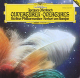 Jacques Offenbach, Berliner Philharmoniker, Herbert Von Karajan : Ouvertüren - Overtures (LP)