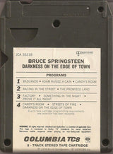 Bruce Springsteen : Darkness On The Edge Of Town (8-Trk, Album)