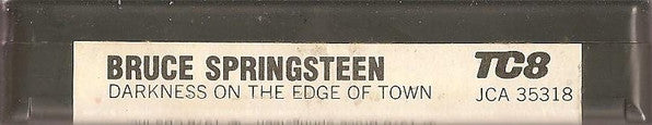 Bruce Springsteen : Darkness On The Edge Of Town (8-Trk, Album)