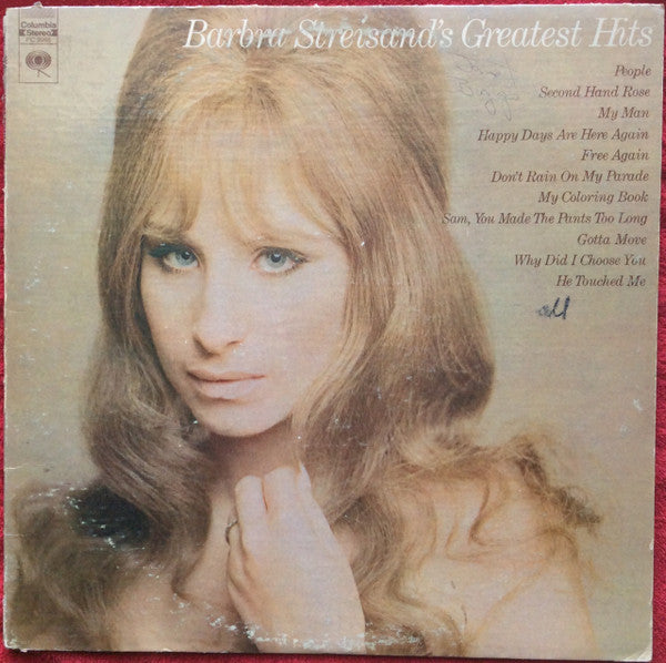 Barbra Streisand : Barbra Streisand's Greatest Hits (LP, Comp, RE)