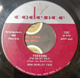 Don Shirley Trio : Water Boy / Freedom (I'm On My Way) (7", Single)
