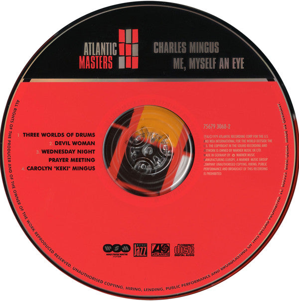 Charles Mingus : Me Myself An Eye (CD, Album, RE, RM, Dig)