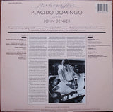 Placido Domingo With John Denver : Perhaps Love (LP, Album, Pit)