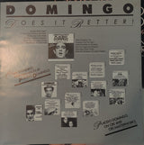 Placido Domingo With John Denver : Perhaps Love (LP, Album, Pit)