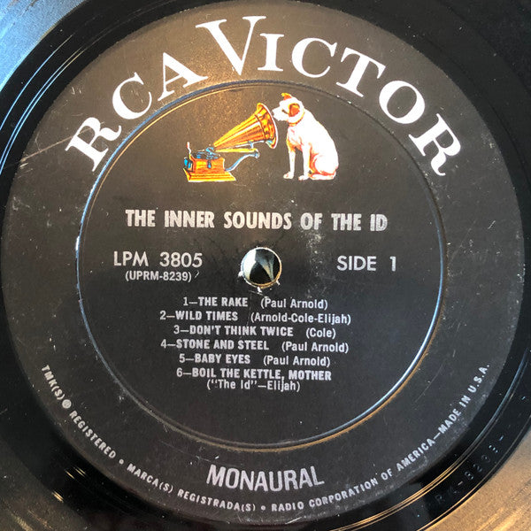 The Id (3) : The Inner Sounds Of The Id (LP, Album, Mono, Hol)