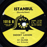 Snooky Lanson : Ricochet / Istanbul (7", Styrene)