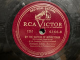 Nelson Eddy : Trees / By The Waters Of Minnetonka (Shellac, 10")