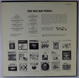 Bud Powell : This Was Bud Powell (LP, Comp, Mono)