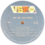 Bud Powell : This Was Bud Powell (LP, Comp, Mono)
