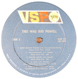 Bud Powell : This Was Bud Powell (LP, Comp, Mono)