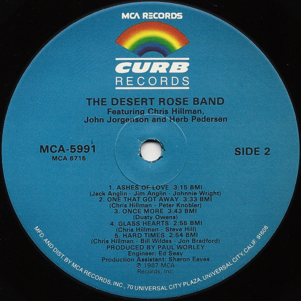 Desert Rose Band : The Desert Rose Band (LP, Album, Glo)