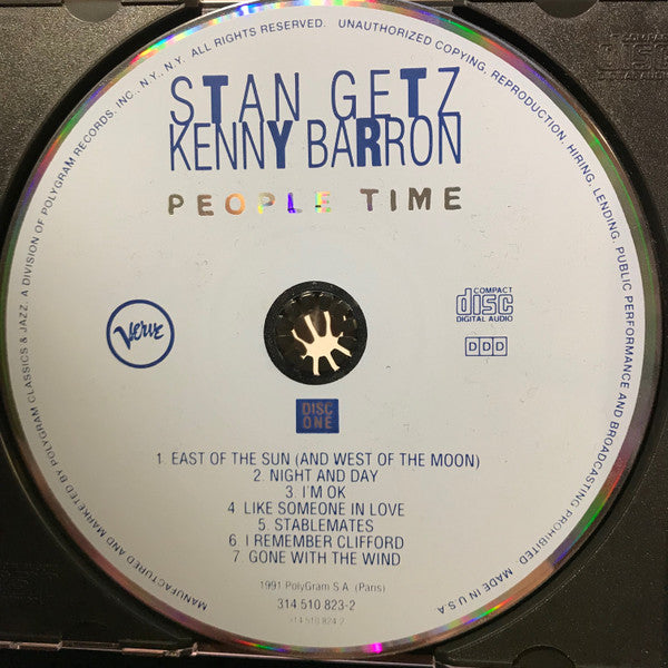 Stan Getz - Kenny Barron : People Time (2xCD, Album)
