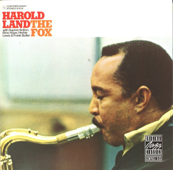 Harold Land : The Fox (CD, Album, RE)