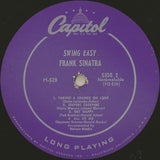 Frank Sinatra : Swing Easy! (10", Album, Mono, Scr)