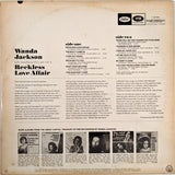 Wanda Jackson : Reckless Love Affair (LP, Album, Mono)