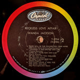 Wanda Jackson : Reckless Love Affair (LP, Album, Mono)