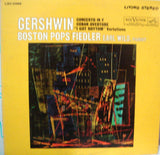 Gershwin* : Boston Pops* / Fiedler*, Earl Wild : Concerto In F / Cuban Overture / "I Got Rhythm" Variations (LP,  In)