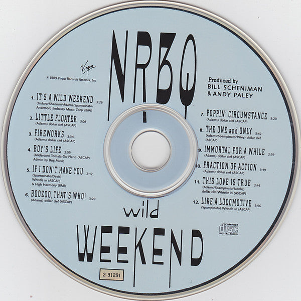 NRBQ : Wild Weekend (CD, Album)