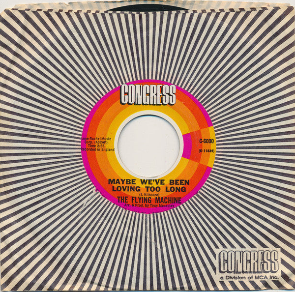 The Flying Machine : Smile A Little Smile For Me (7", Single, Styrene, Mon)