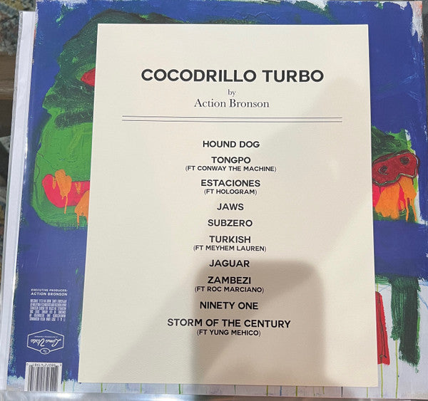 Action Bronson : Cocodrillo Turbo (LP, Ltd, Oli)