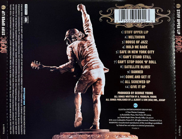 AC/DC : Stiff Upper Lip (CD, Album, Enh)