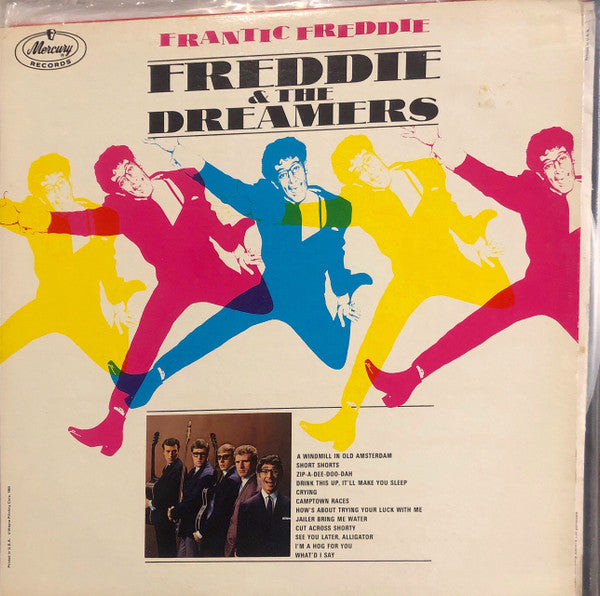 Freddie & The Dreamers : Frantic Freddie (LP, Album, Mono, Promo)
