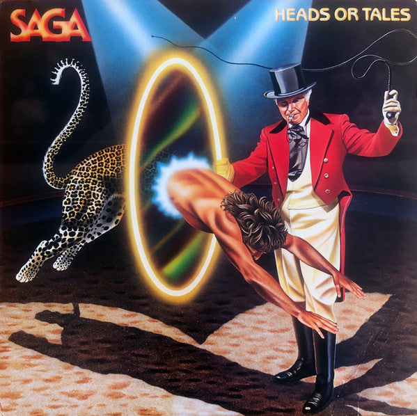 Saga (3) : Heads Or Tales (LP, Album, Pit)