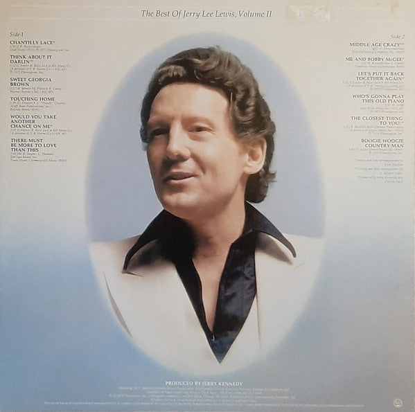 Jerry Lee Lewis : The Best Of Jerry Lee Lewis Volume II (LP, Comp, Pit)