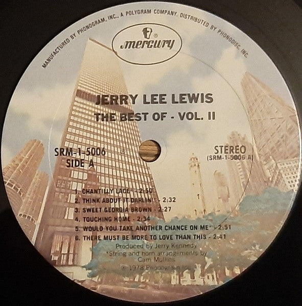 Jerry Lee Lewis : The Best Of Jerry Lee Lewis Volume II (LP, Comp, Pit)