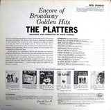 The Platters : Encore Of Broadway Golden Hits (LP, Album, Mono)