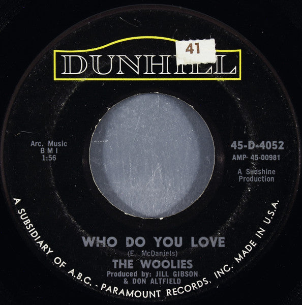 The Woolies : Who Do You Love (7", Single)