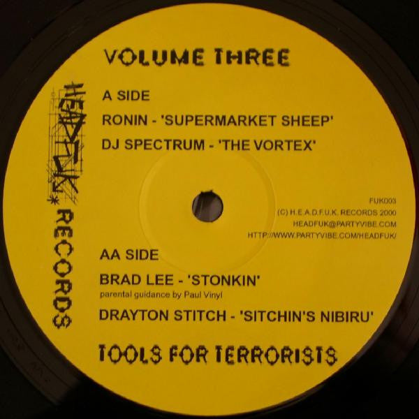 Various : Volume Three - Tools for Terrorists (12")