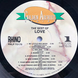 Love : The Best Of Love (LP, Comp, RE)