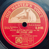 Metronome All Stars : Bugle Call Rag / One O'Clock Jump (Shellac, 10", RP, DT)