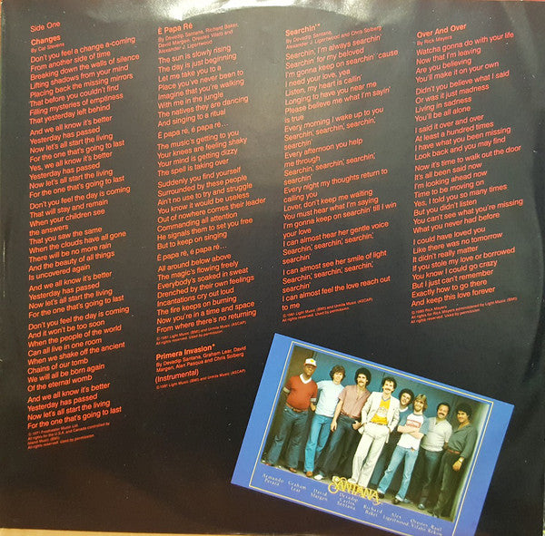 Santana : Zebop! (LP, Album)