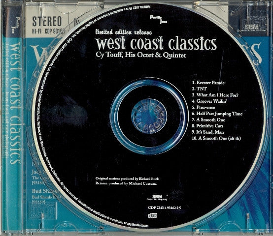 Cy Touff : His Octet & Quintet (CD, Album, Ltd, RE)