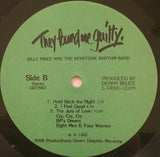 Billy Price And The Keystone Rhythm Band : They Found Me Guilty (LP, Album)
