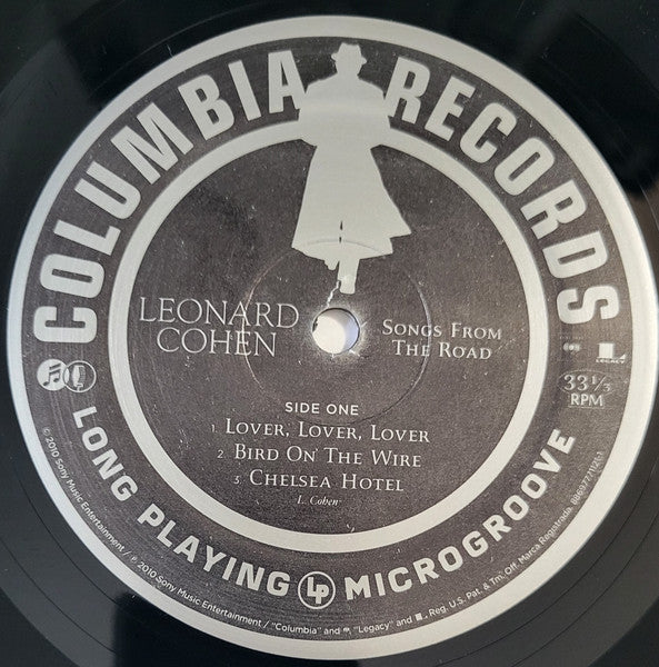 Leonard Cohen : Songs From The Road (2xLP, Album, Gat)