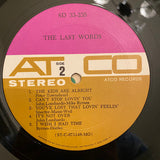 The Last Words (2) : The Last Words (LP, Album, MO-)