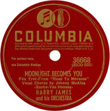 Harry James And His Orchestra : I've Heard That Song Before / Moonlight Becomes You (Shellac, 10")