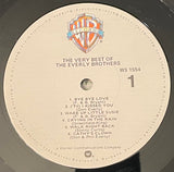Everly Brothers : The Very Best Of The Everly Brothers (LP, Album, RE, Win)