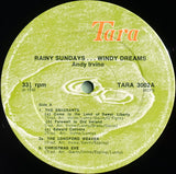 Andy Irvine : Rainy Sundays...Windy Dreams (LP, Album)