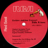 Vladimir Horowitz, New York Philharmonic, Eugene Ormandy : Golden Jubilee Concert (Carnegie Hall January 8, 1978) (LP, Album, Ind)
