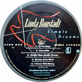 Linda Ronstadt : Simple Dreams (LP, Album, PRC)