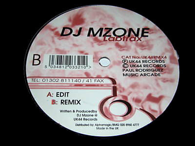 M-Zone : Labtrax (12")