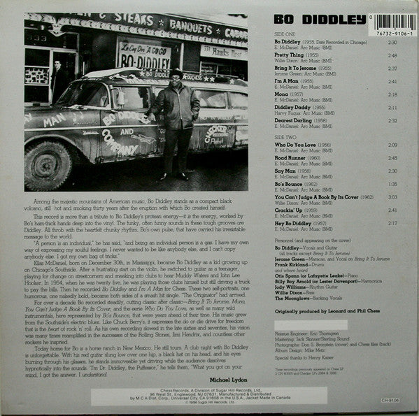 Bo Diddley : His Greatest Sides: Volume One (LP, Comp)