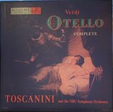 Arturo Toscanini, NBC Symphony Orchestra, Ramón Vinay, Giuseppe Valdengo, Herva Nelli, Giuseppe Verdi : Otello (3xLP, Mono, Whi + Box, Mono)