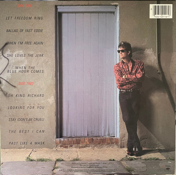 Rodney Crowell : Street Language (LP, Album, Pit)