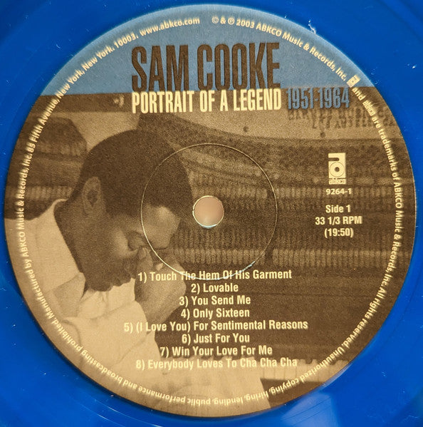 Sam Cooke : Portrait Of A Legend 1951-1964 (2xLP, Comp, Ltd, Blu)